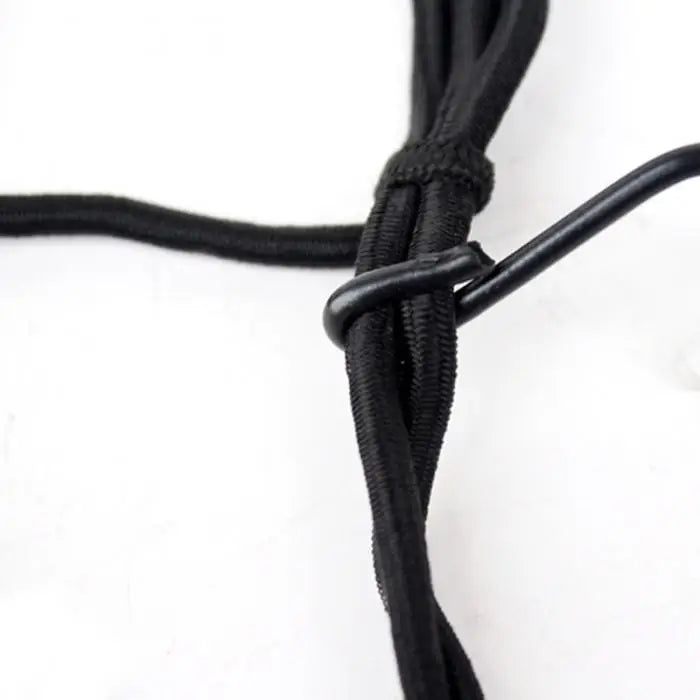 New Arrivals Elasticated Bungee Cargo Luggage Package Net with 6 Hooks for Rear Bicycle Bag Basket Bike Cycling Accessory