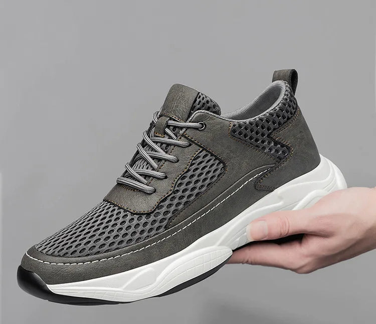 High Man Elevator Shoes Lift Sneakers Men Sports Height Increase Insole 8cm10cm Leisure Fashion Summer Sports Heightening Shoes