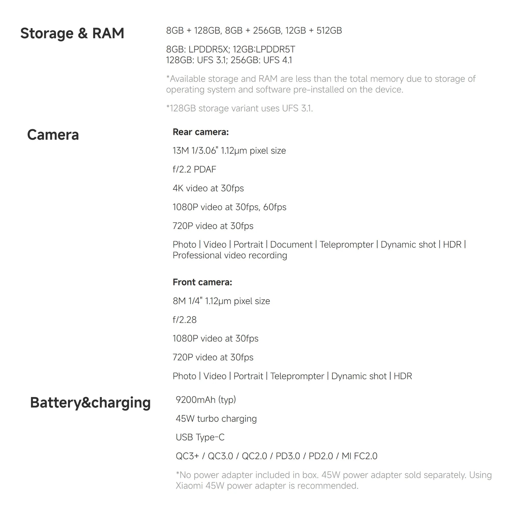 Xiaomi Pad 8 8+128GB WIFI 7 Global Version Snapdragon® 8s Gen 4 Mobile Platform 11.2" 3.2K 144Hz Display 9200mAh 45W Face Unlock