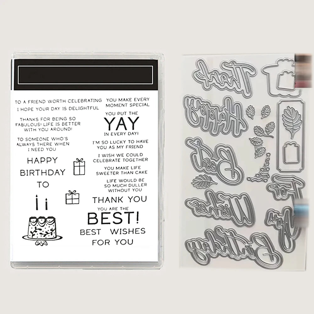 Opulent Oasis Boutique Blossoms Thanks Man Stamp Dies  DIY Greeting Scrapbook Molds Mother's Day Spring 2026 April New Arrivals
