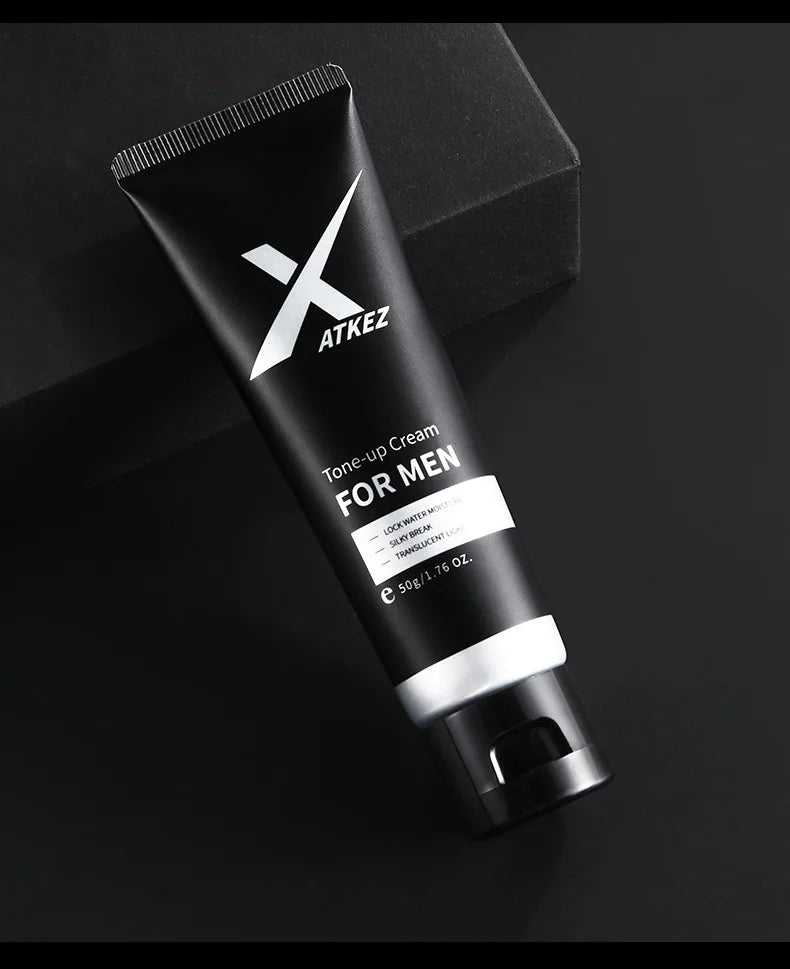 50g Men Concealer BB Cream Base Makeup Oil-control Long-lasting Moisturizing Cosmetics Waterproof Sweatproof Natural Base Makeup