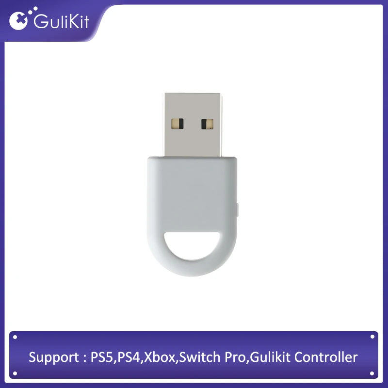 Gulikit PC05 مستقبل محول وحدة تحكم لاسلكي GuliKit Hyperlink 2 لوحدة تحكم Gulikit Xbox One Xbox Series Gamepad للكمبيوتر الشخصي