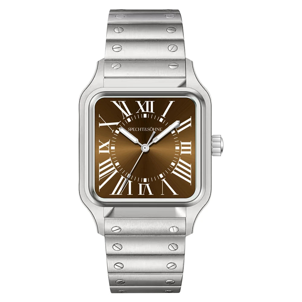 New Arrivals Specht & Söhne Mens Watches Stainless Steel Sapphire Crystal Classic VH31 Quartz Watch Relogio Masculino Waterproof