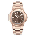New Specht&Sohne Men's Watches Mechanical Watch Japan Miyota 8215 Movt Rose Gold Stainless Steel Classic 5711 Watch Waterproof