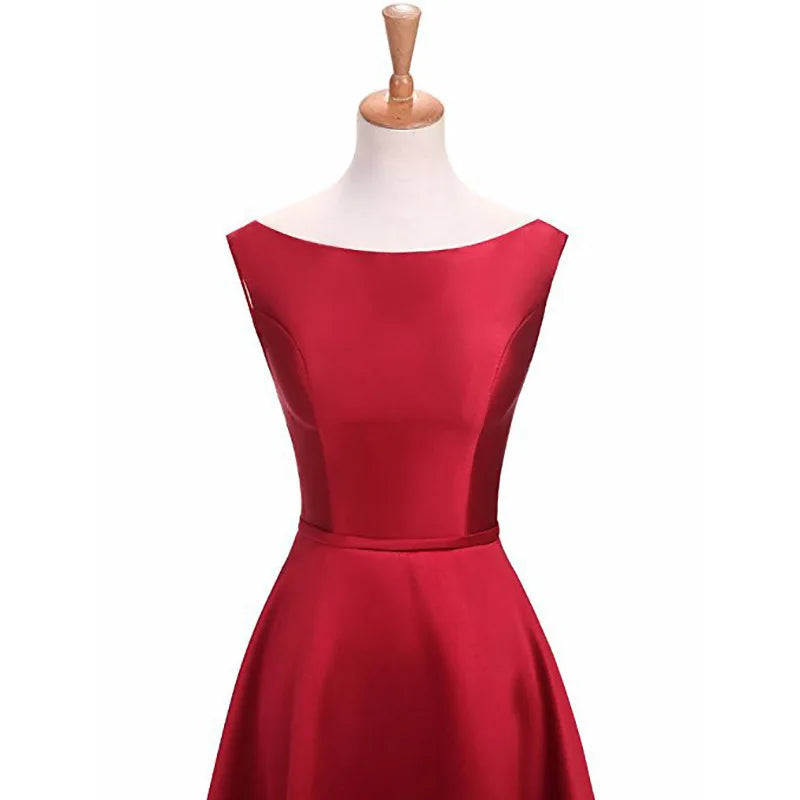 Satin Elegant Long Prom Evening Guest Summer Dresses For Women 2022 Sexy Host Wedding Bridesmaid Party Ball Gown Maxi vestidos