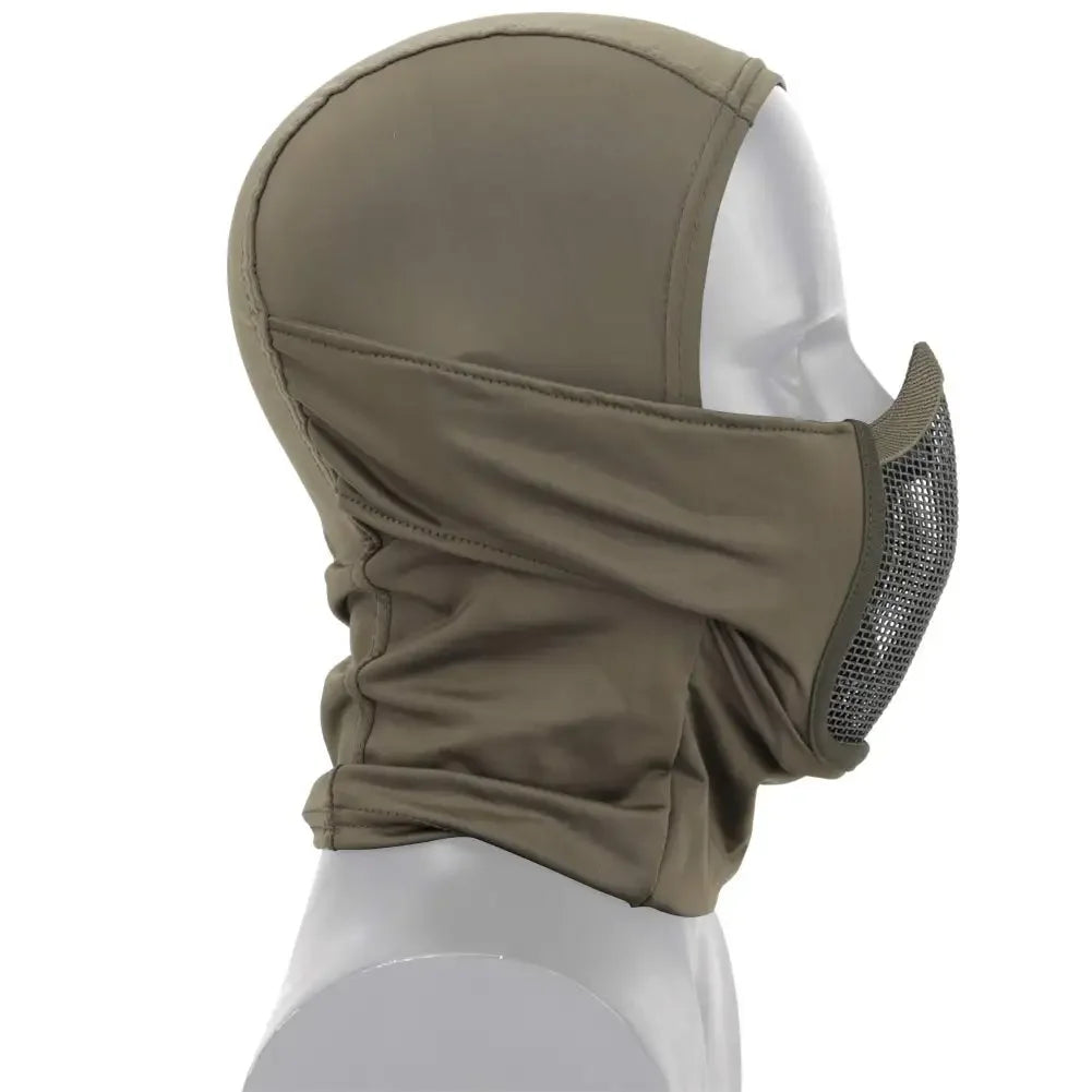 Motorcycle Balaclava Breathable Protection Mask Universal Tactical Headgear CS Hunting Airsoft Wargame Sports Mask
