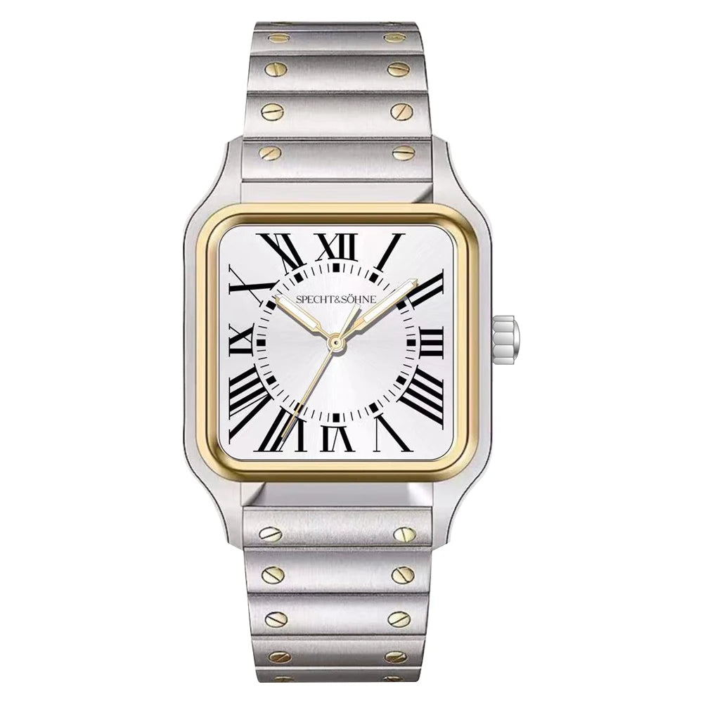 New Arrivals Specht & Söhne Mens Watches Stainless Steel Sapphire Crystal Classic VH31 Quartz Watch Relogio Masculino Waterproof