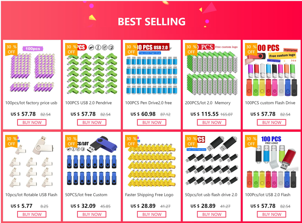2.0 Metal Pendrive High Speed Colorful Usb Flash Drive 32gb 16gb 1gb 64gb Pen Drive Memoria Usb Photography Gifts Memory Disk