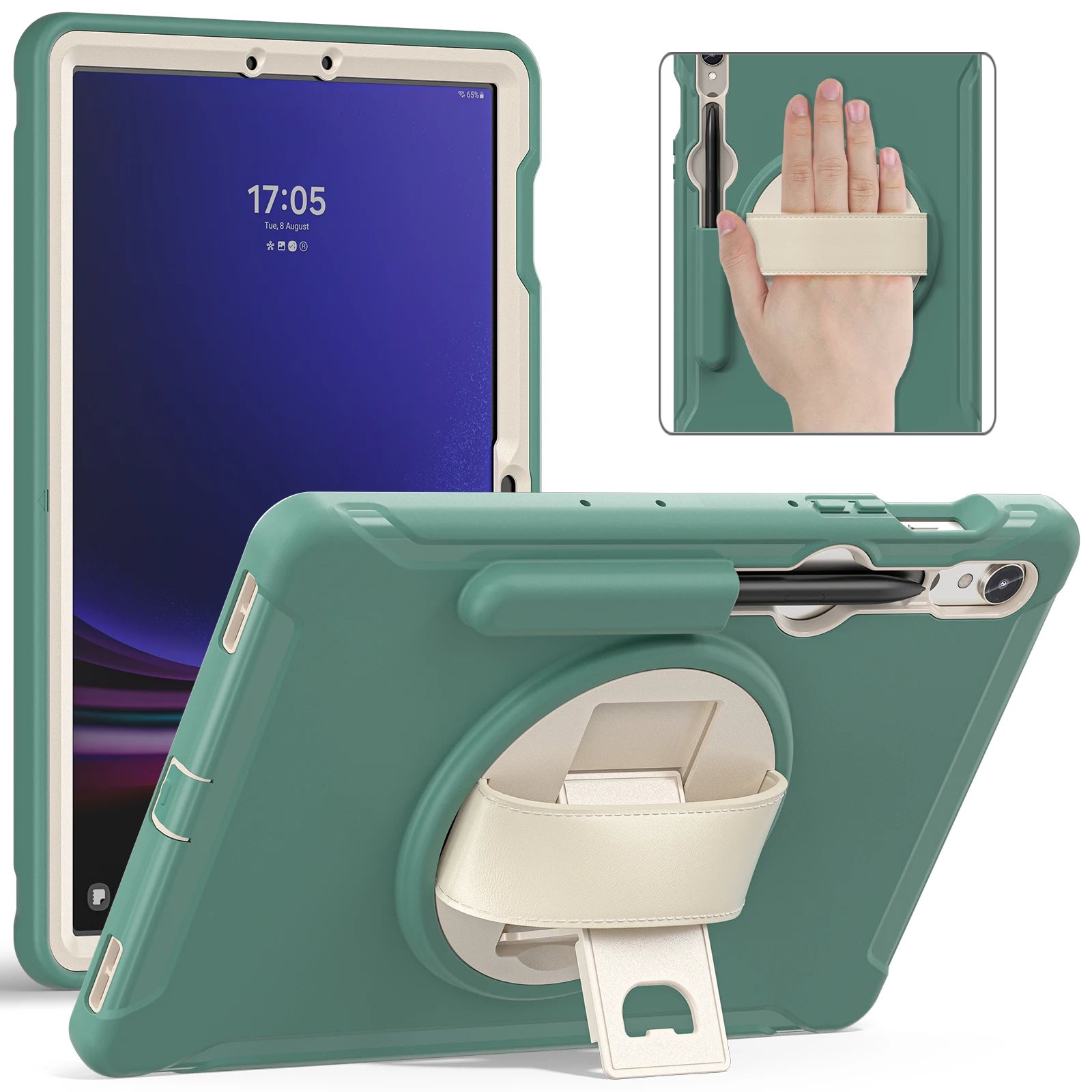Case For Galaxy Tab S10 Lite S9 FE S8 S7 SM-X400 406 X520 526 X710 716 X510 516 700 706 T870 875 Cover For S6 10.5 2019 T860 865