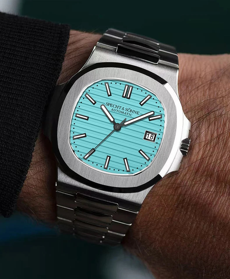 New Arrivals Specht & Söhne Mens Watches Classic Watch Automatic Watch Rose Gold Stainless Steel Relogio Masculino Waterproof