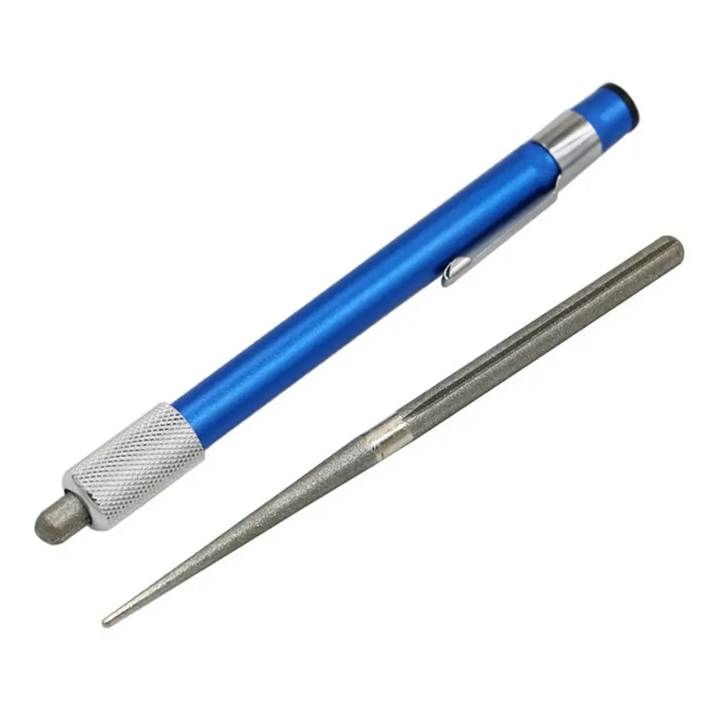 Hot Sale Fishing Hook Sharpener Pen Sharpener High Quality Outdoor Tool Diamond Pen shaped Sharpener New Arrivals Fishing Tools