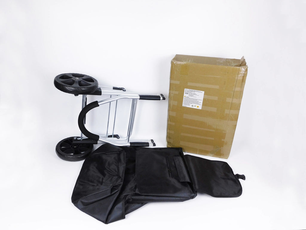 Shopping Cart Large Lightweight Folding Trolley Waterproof Bag 2 Wheel Large ,Lightweight, Foldable