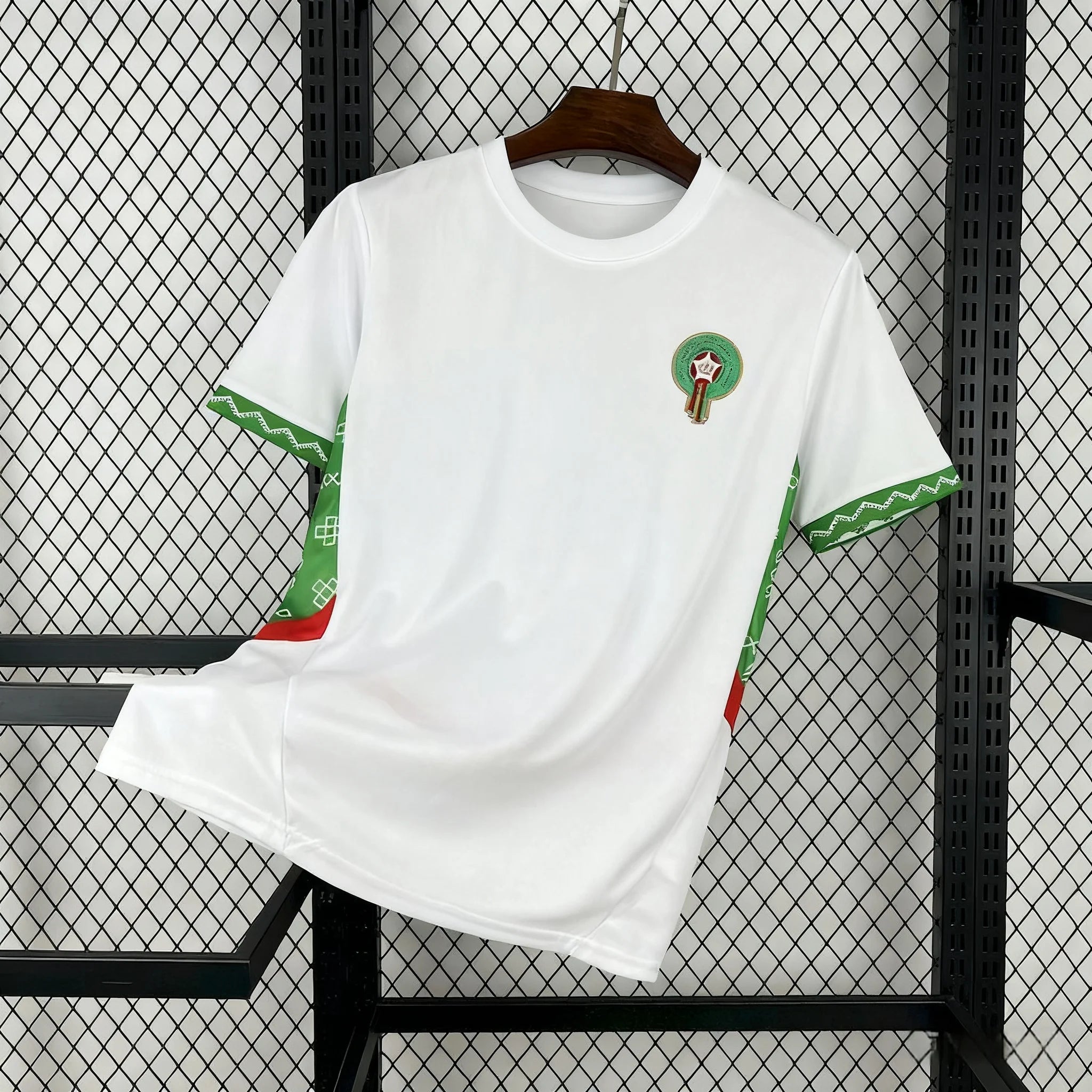 2025 New Arrivals Morocco Football Jerseys Men's T-shirts Women's Away Jerseys Loose Quick Drying Short Sleeved T-shirts Top
