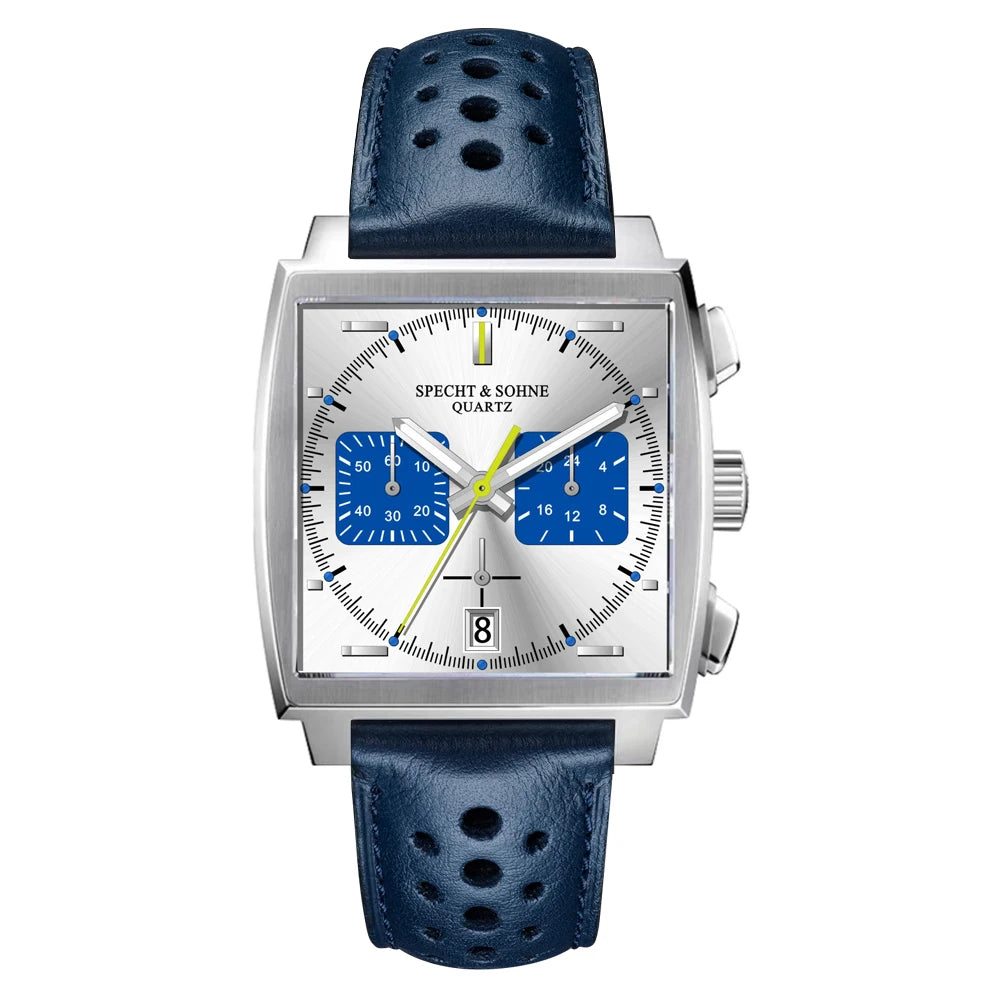 Specht & Söhne 2025 New Arrivals Hot Selling Fashion Men's Watches Stainless Steel Japan VK63 Chronograph Quartz Wristwatch