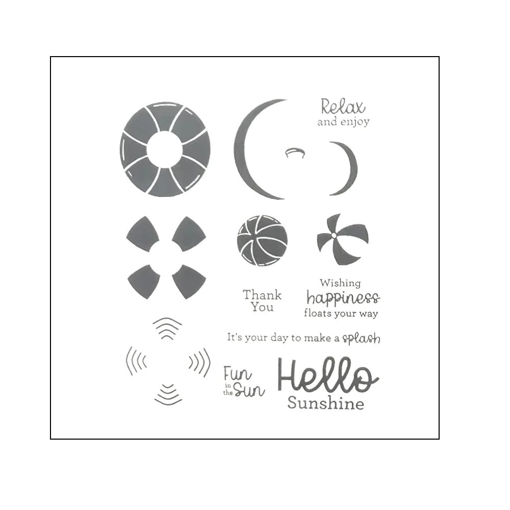 Opulent Oasis Boutique Blossoms Thanks Man Stamp Dies  DIY Greeting Scrapbook Molds Mother's Day Spring 2026 April New Arrivals