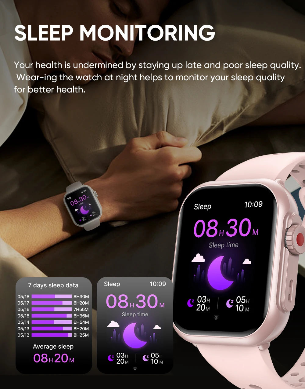 2025New For XIAOMI IOS Watch Ultra2 Smart Watches Women 1000mAh 1.85" AMOLED Full Touch Screen BT Call Ladies Fashion Smartwatch