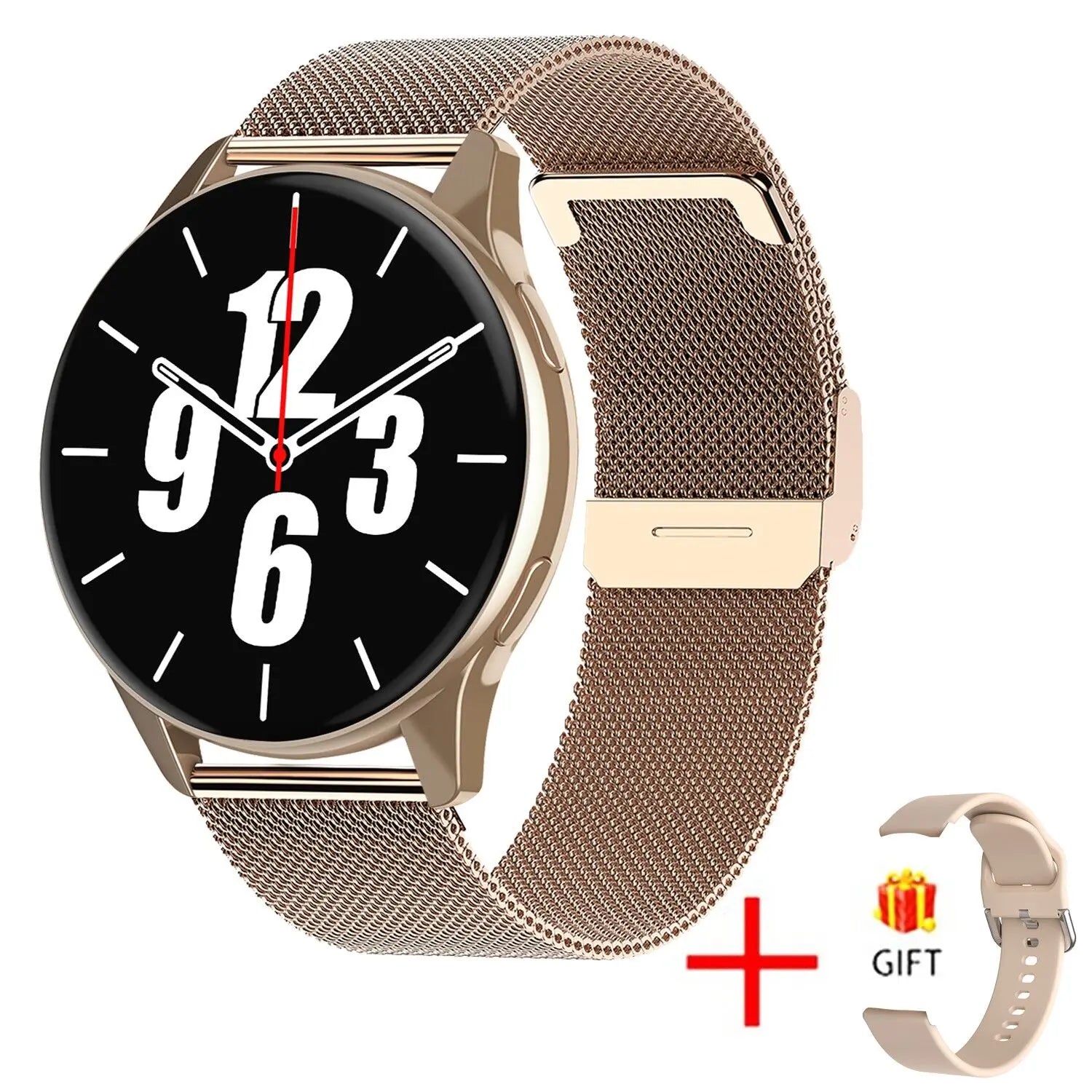 LIGE New Smart Watch Wireless Charging Smartwatch Bluetooth Calls Watches Men Women Fitness Bracelet Custom Watch Face +Box 2025