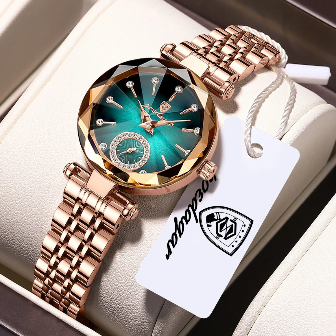 POEDAGAR Top Exquisite Elegant Watches For Women Waterproof Leather High Quality Original Woman's Watch Quartz Ladies Wristwatch