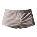 2026 Tauwell Men's Striped Boxer Shorts Soft Breathable Loose Fit Casual Comfortable Underwear S-XXL New Arrivals