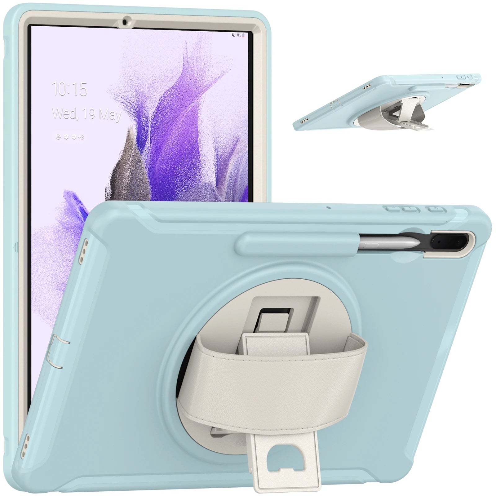 Case For Galaxy Tab S10 Lite S9 FE S8 S7 SM-X400 406 X520 526 X710 716 X510 516 700 706 T870 875 Cover For S6 10.5 2019 T860 865