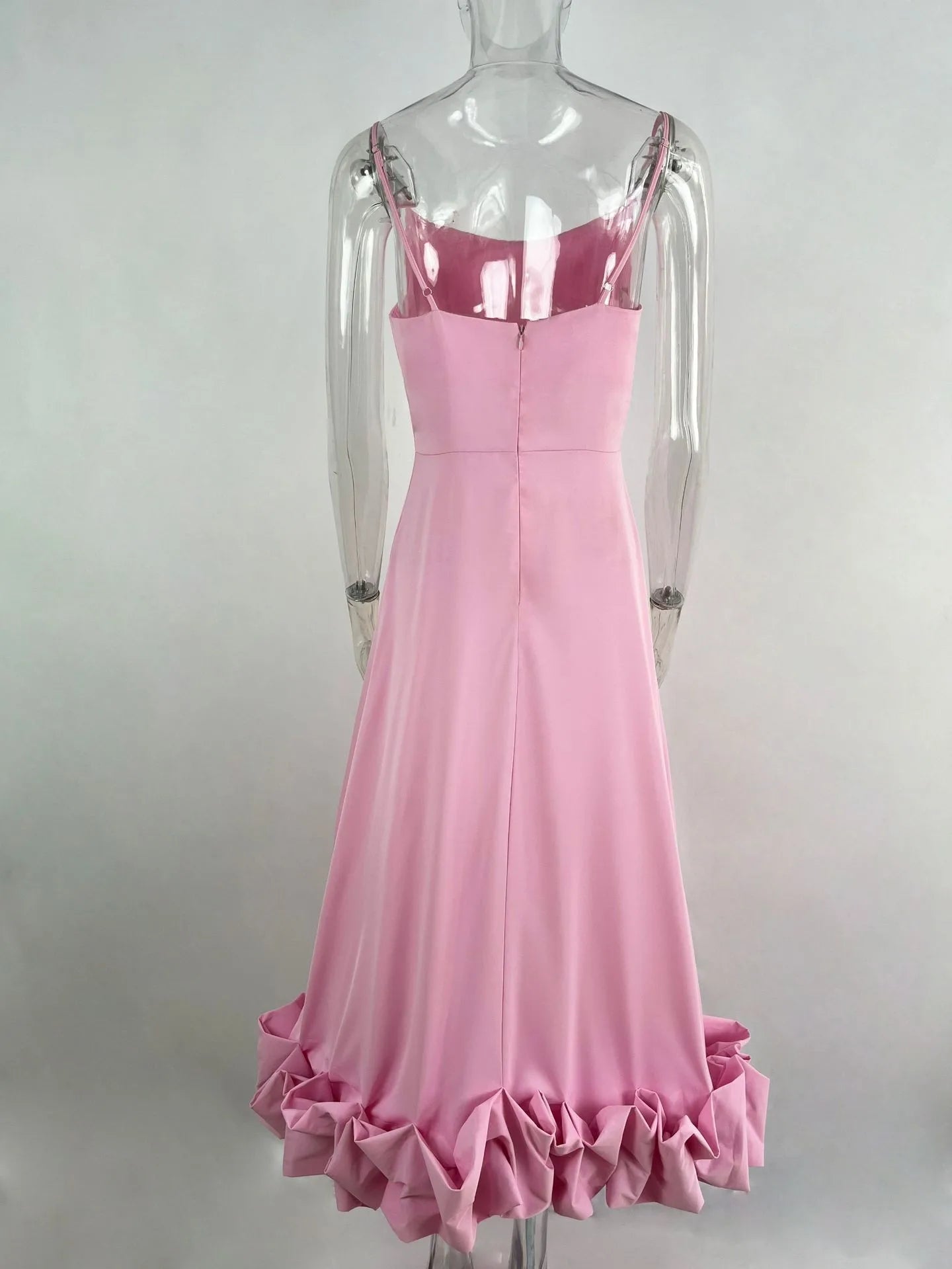 Putao Prom Dresses Fashion Square Empire Summer Party Dress Tea Length Sleeveless Chiffon Ruched Formal Evening Gowns платье жен