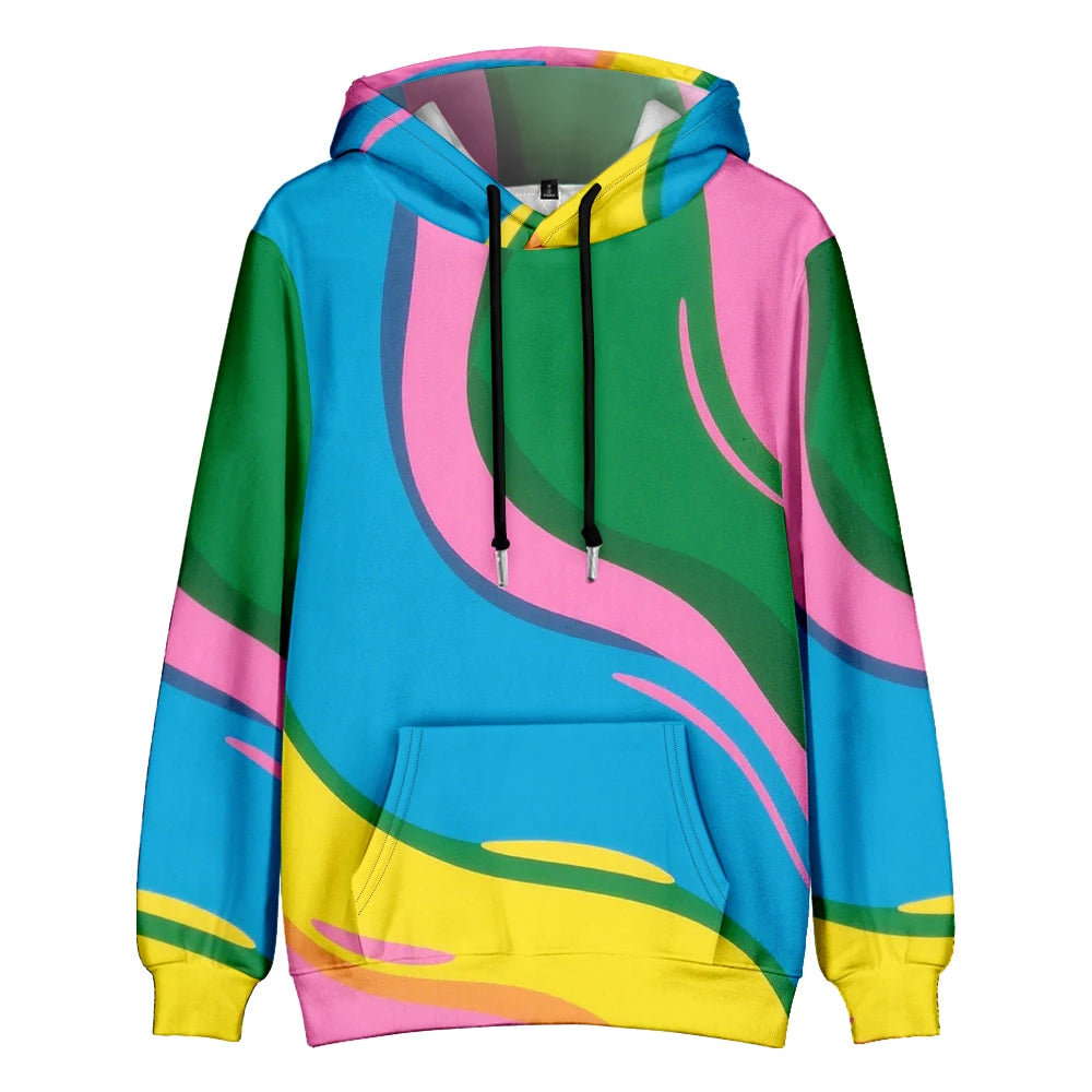 Color Block Matching Hoodies for Couples Long Sleeve Soft Unisex Winter Pullover for Theme Parks, Christmas Photos, Group Events
