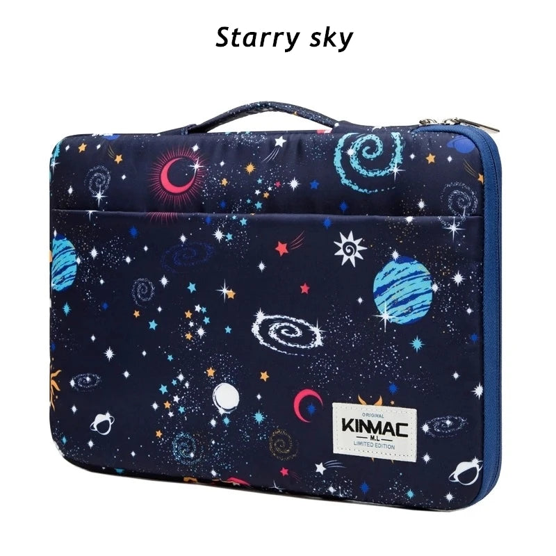 Brand Kinmac Laptop Bag 12,13.3,14,15.4,15.6,16 Inch Shockproof Lady Man Handbag Case For MacBook Air Pro M1 2 Women Briefcase