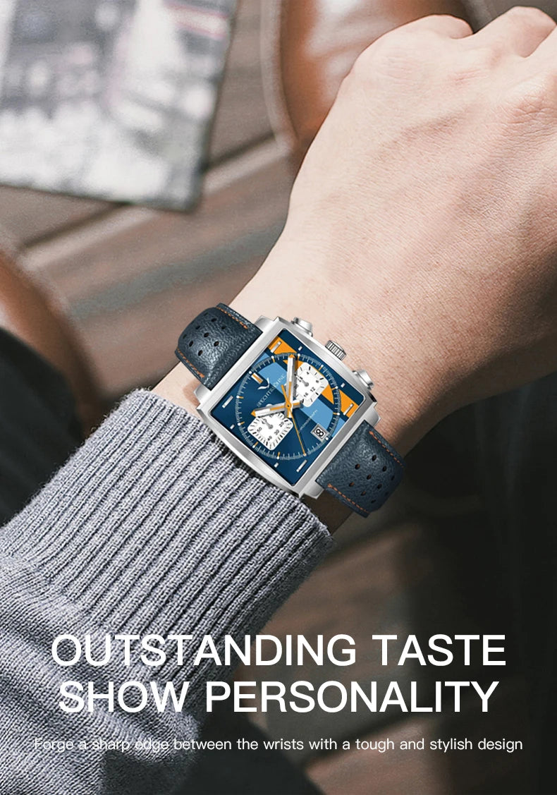 2025 Specht & Sohne New Arrivals Mens Watches Top Brand Luxury Stainless Steel Japan VK64 Chronograph Male Quartz Wristwatches