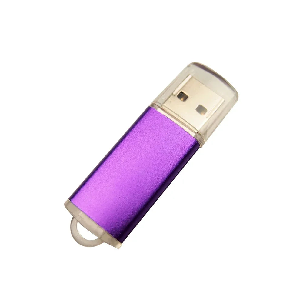 2.0 Metal Pendrive High Speed Colorful Usb Flash Drive 32gb 16gb 1gb 64gb Pen Drive Memoria Usb Photography Gifts Memory Disk