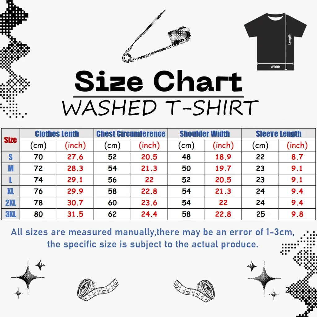 Metal Gear Solid 2 Sons of Liberty Washed T-shirt Oversized Unisex Year round clothing personality Clothes Streetwear Trendy tee