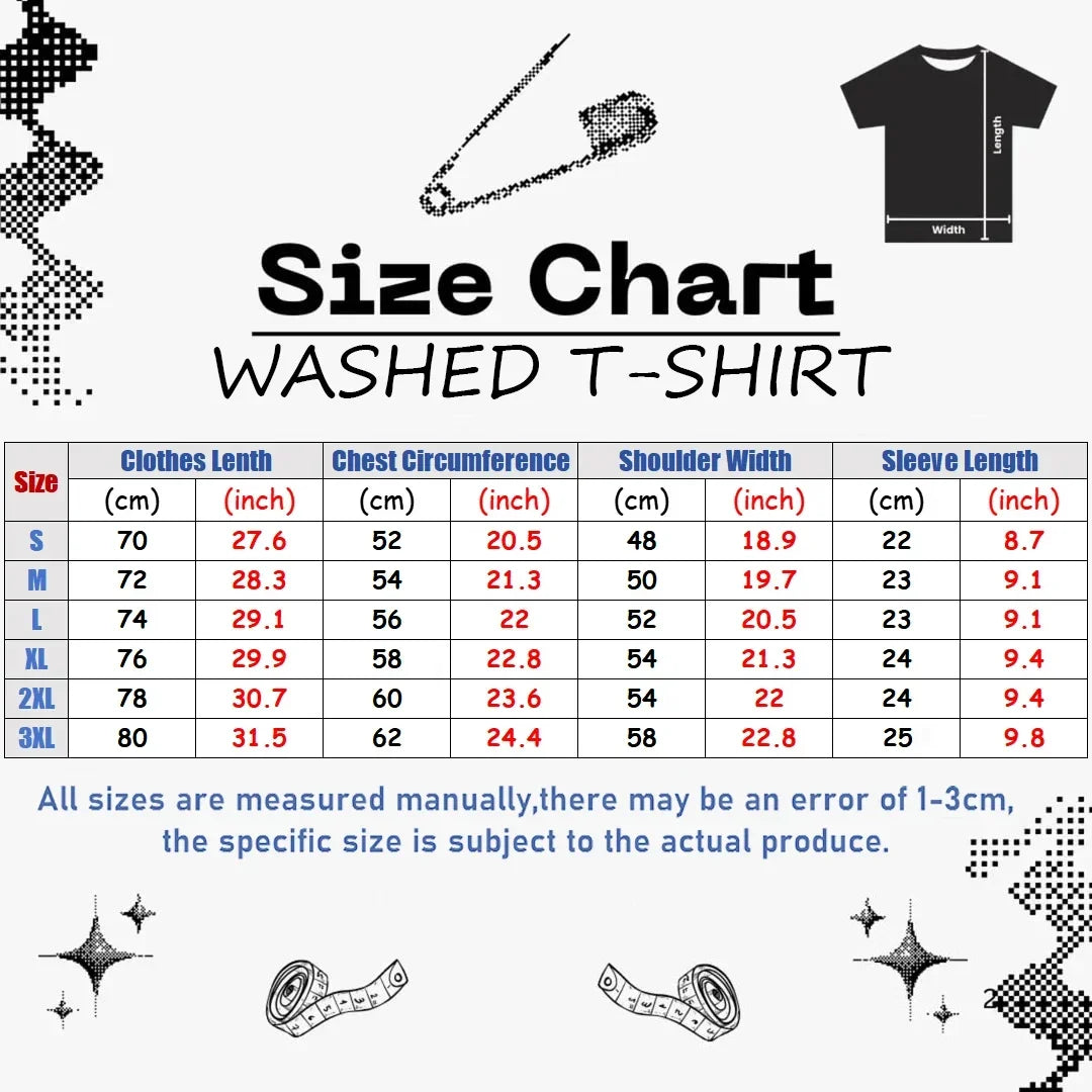 Metal Gear Solid 2 Sons of Liberty Washed T-shirt Oversized Unisex Year round clothing personality Clothes Streetwear Trendy tee