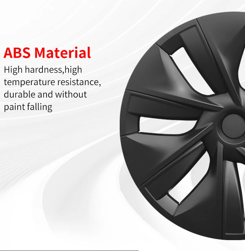 Hubcaps Design for Tesla Model Y 2020-2024 19Inch Gemini Wheel Cover Cap Automobile Cover Wheel Cover Replacement Accessories