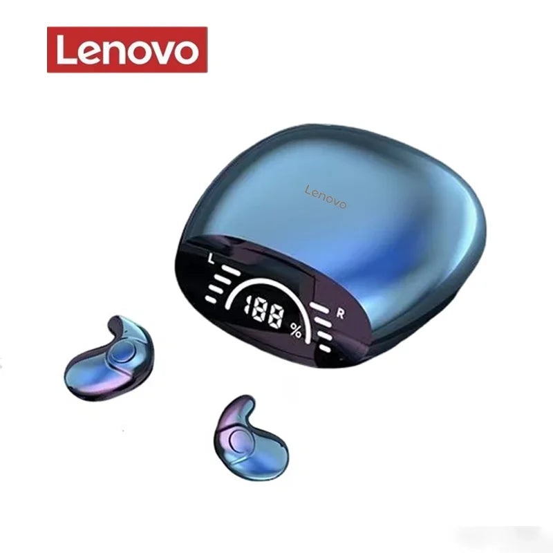Lenovo Mini Bone Conduction Bluetooth Gaming Earphones HiFi Wireless Earphones Sleep Sports Waterproof Invisible Earphones