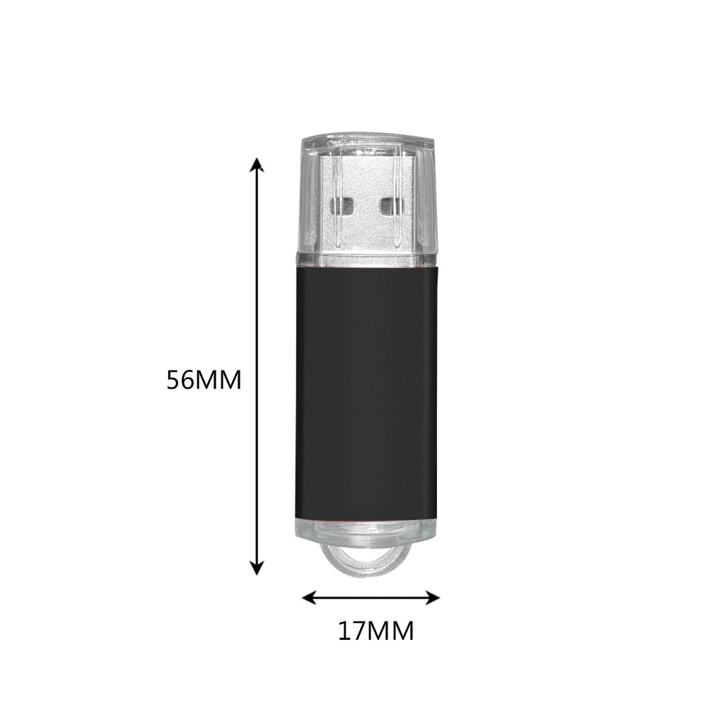 2.0 Metal Pendrive High Speed Colorful Usb Flash Drive 32gb 16gb 1gb 64gb Pen Drive Memoria Usb Photography Gifts Memory Disk
