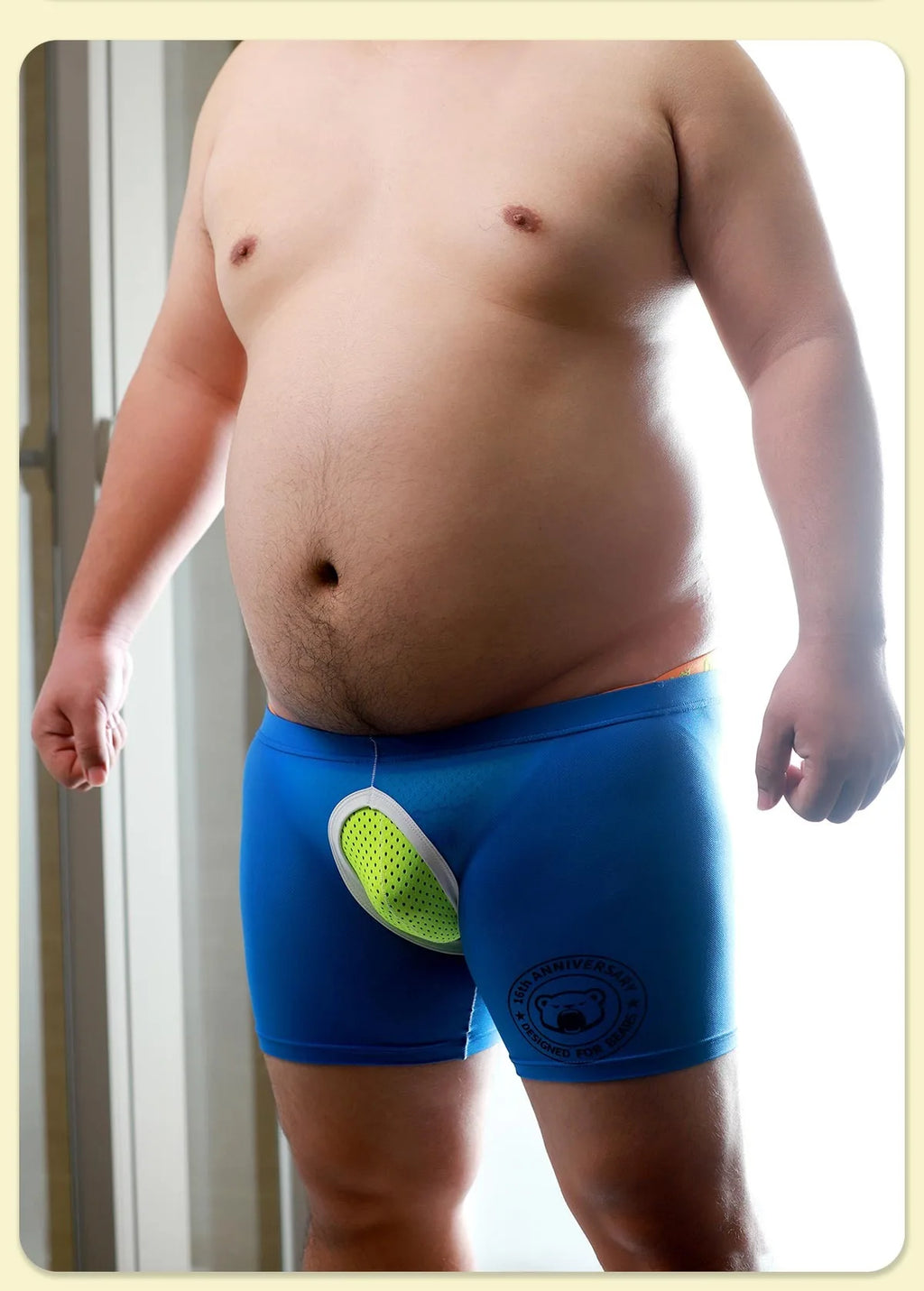 New Arrivals 1 Set 2 Pcs Bear Gay Proud Underwear, 1 Bear Claw Paw Expose Buttocks Crotch Boxer Shorts, 1 Sexy Jocks, M L XL XXL