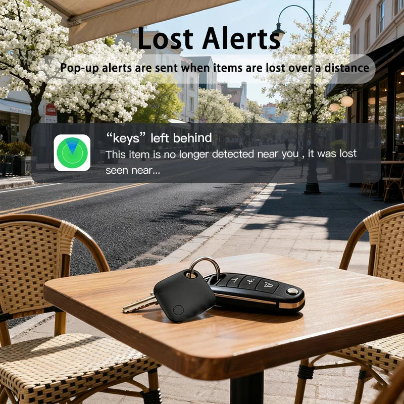 Smart Location Tracker for Apple Find My App Anti-Lost Reminder Smart Tag Beyond Bluetooth Positioning