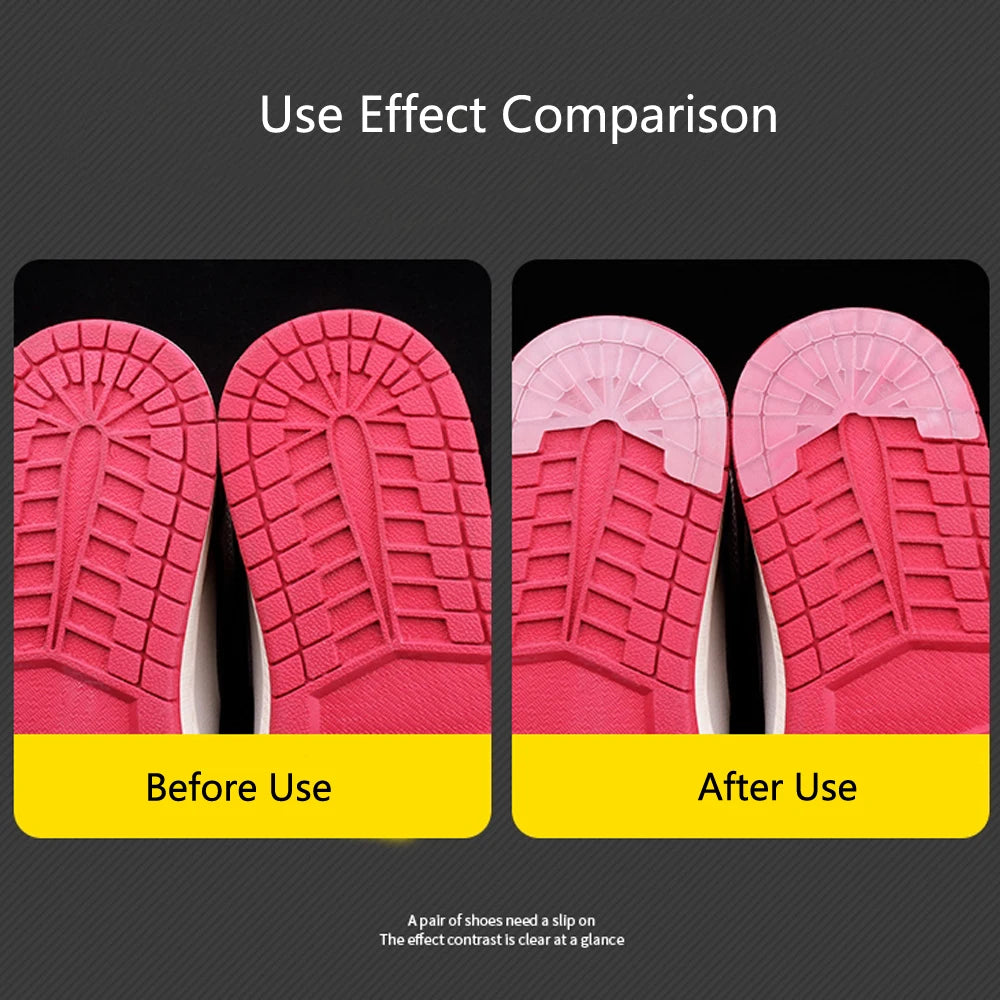 Wear-resistant Sole Protector for Sneakers Heel Outsole Rubber Sole Replacement Adhesive Insoles for Shoes Sole Repair Sticker