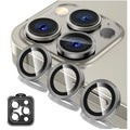 Titanium Gray Metal Tempered Glass Camera Lens Cover Screen Protector For iPhone 15 Pro Max 14 Plus 13 Protection 15Pro 14Pro