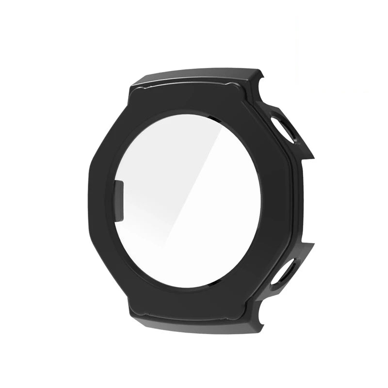 Tempered Glass+Case For Amazfit T REX 3 Screen Protector Hard PC Bumper Protective Cover for Huami Amazfit T-REX3 Accessories