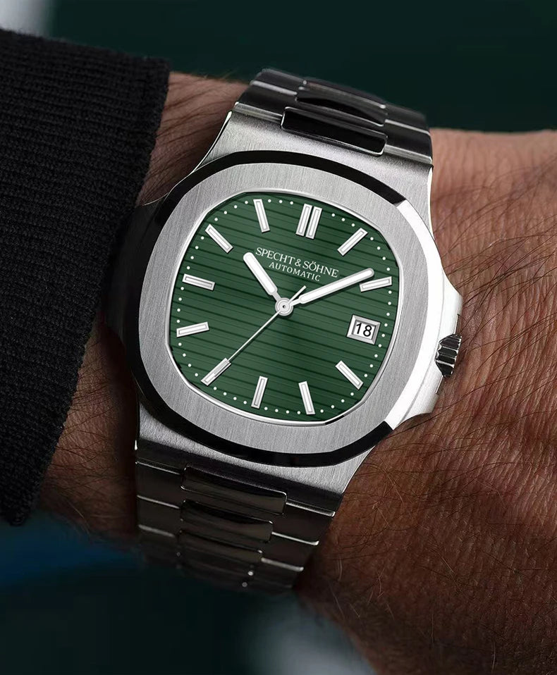 New Arrivals Specht & Söhne Mens Watches Classic Watch Automatic Watch Rose Gold Stainless Steel Relogio Masculino Waterproof