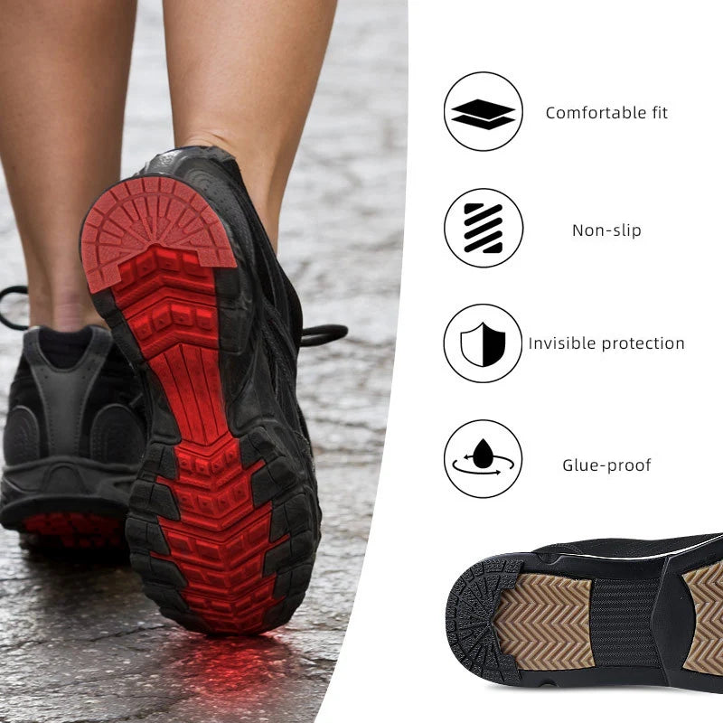 Wear-resistant Sole Protector for Sneakers Heel Outsole Rubber Sole Replacement Adhesive Insoles for Shoes Sole Repair Sticker