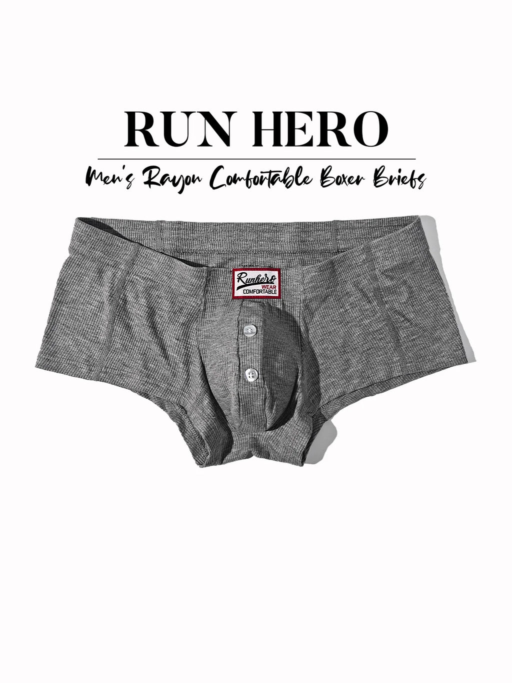 Mens Boxers Sexy Low-waist Underwear New Arrivals U Convex Pouch Button Underpants Boxershorts Male Panties Boxer