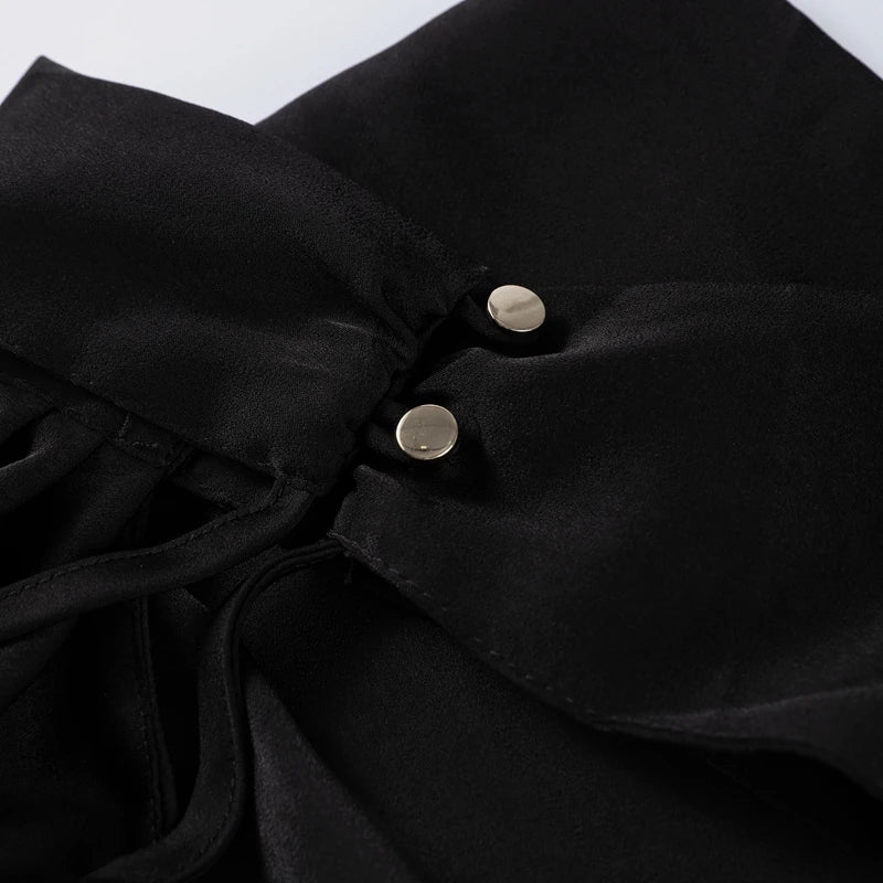 Sexy Ribbon Sleeveless Long Dress Women Elegant Slim Stain Backless Lace Up Party Dresses 2026 Fashion Solid Holiday Robe Lady