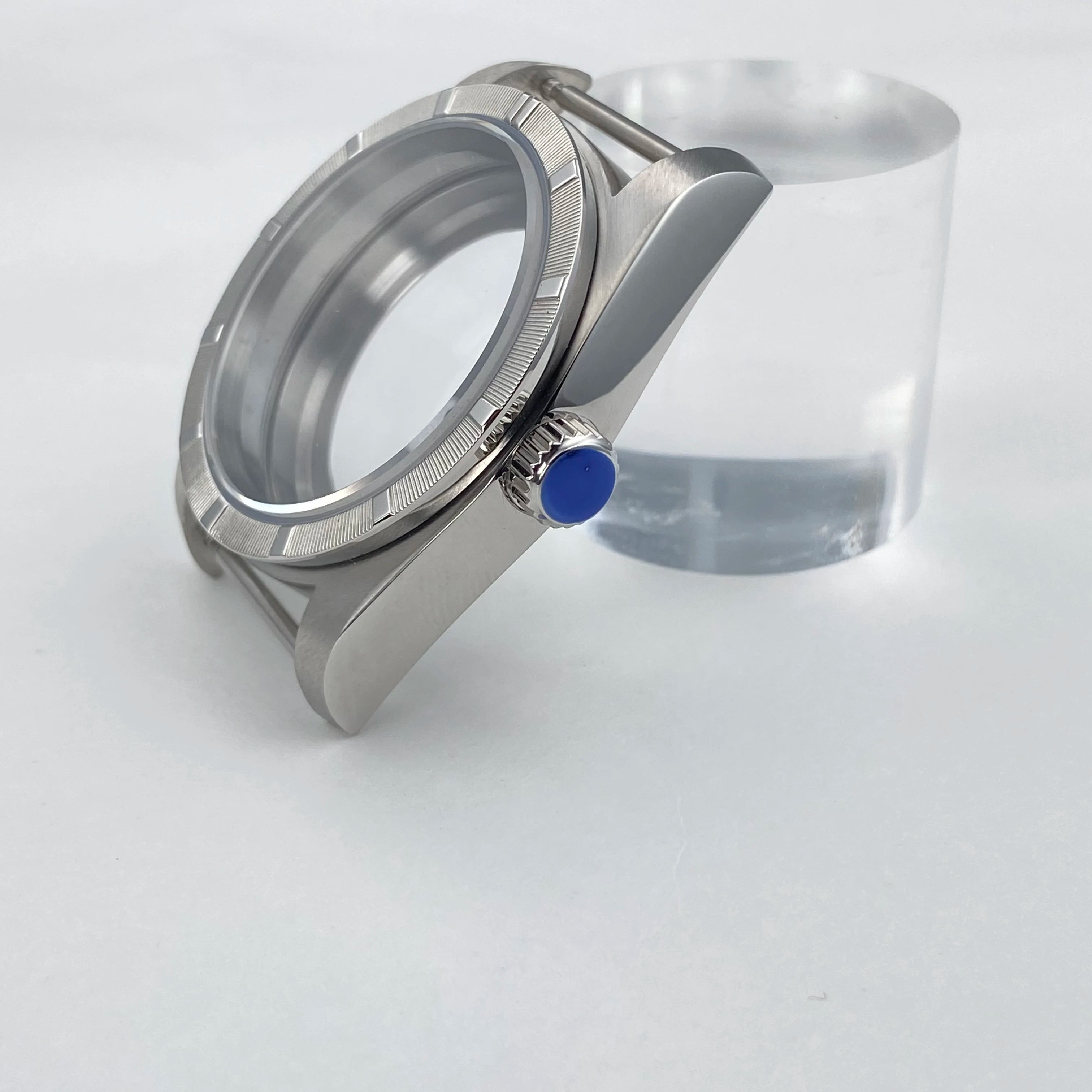 NH35 New Arrivals 36mm watch case Engine Turned BEZEL For AK Parts Replacemet NH35/36 Movement Modification Parts 28.5mm Dial