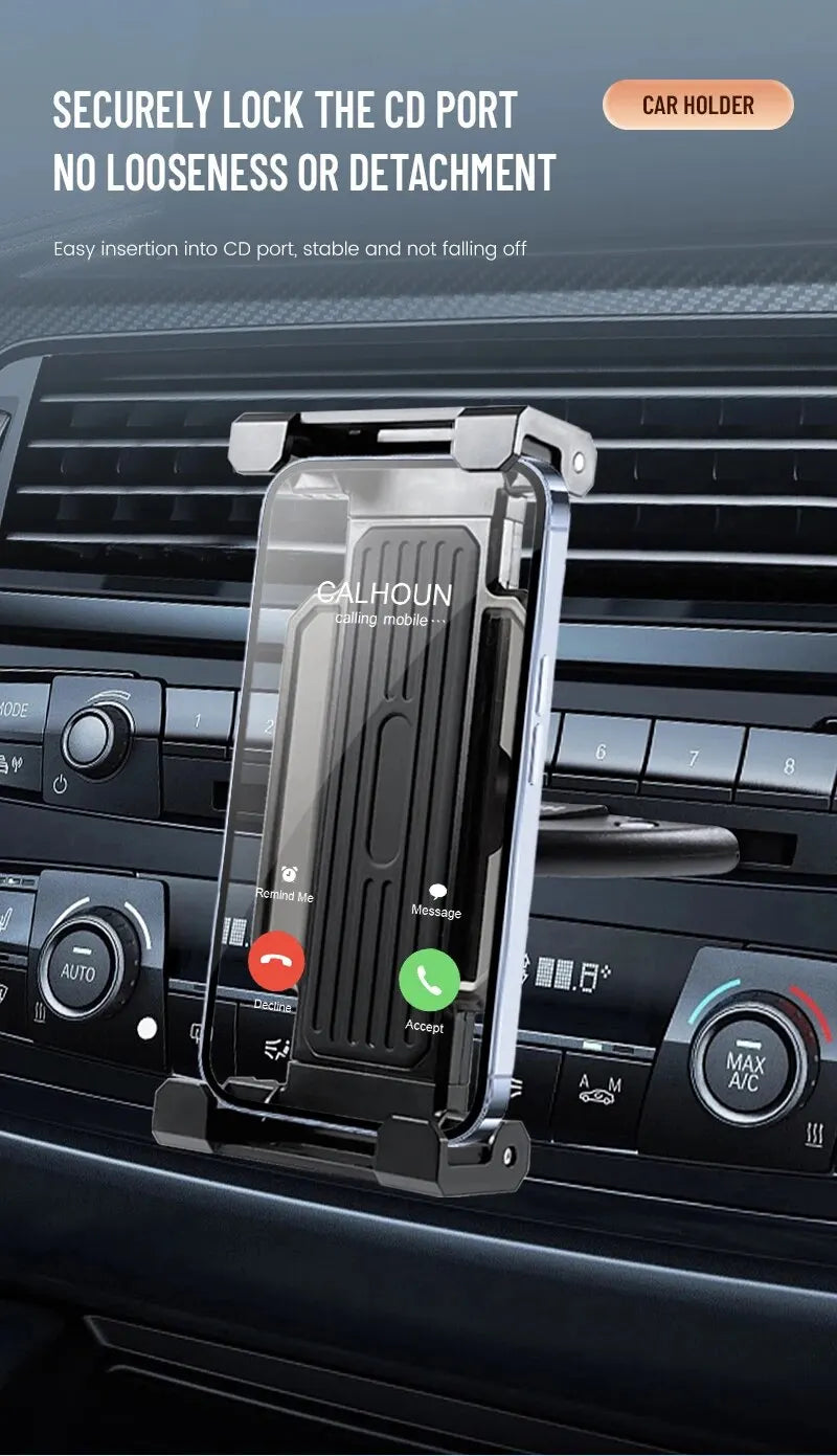 Universal 4-13 Inch Tablet Stand Holder Car CD Slot Bracket Mobile Phone Mount for iPad Pro Air Mini iPhone Xiaomi Huawei Tab Pc