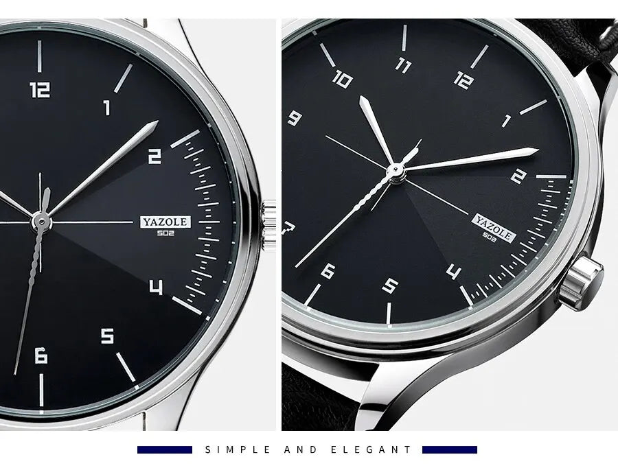 Top Brand NEW Mens Watch Leather Strap Ultra Thin Minimalist Watch For Men Casual Simple Quartz Waterproof Watches