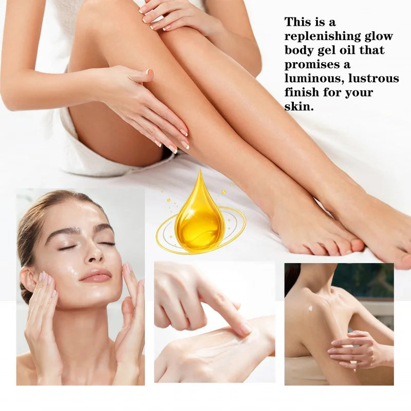 2PCS Amino Acid  Body Oil+Body Lotion Body skincare set, skin care oil, body lotion, moisturizing and hydrating care