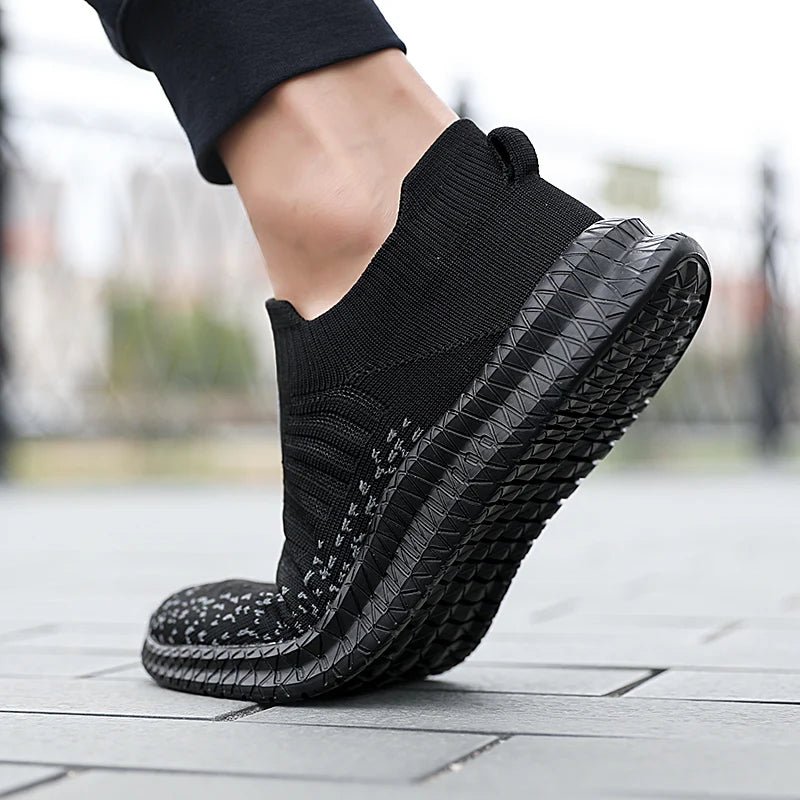 Men Sports Shoes Summer Breathable Casual Socks Shoes Men Pedal Light Sports Running Outdoor Walking Training Tennis Shoes