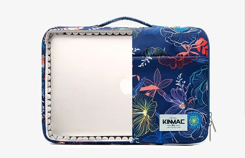 Brand Kinmac Laptop Bag 12,13.3,14,15.4,15.6,16 Inch Shockproof Lady Man Handbag Case For MacBook Air Pro M1 2 Women Briefcase