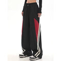 Y2K Streetwear Joggers Pants Women Casual Oversized Wide Leg Cargo Pantgs Trousers Tech Sweatpant Harajuku Parachute Baggy Pants